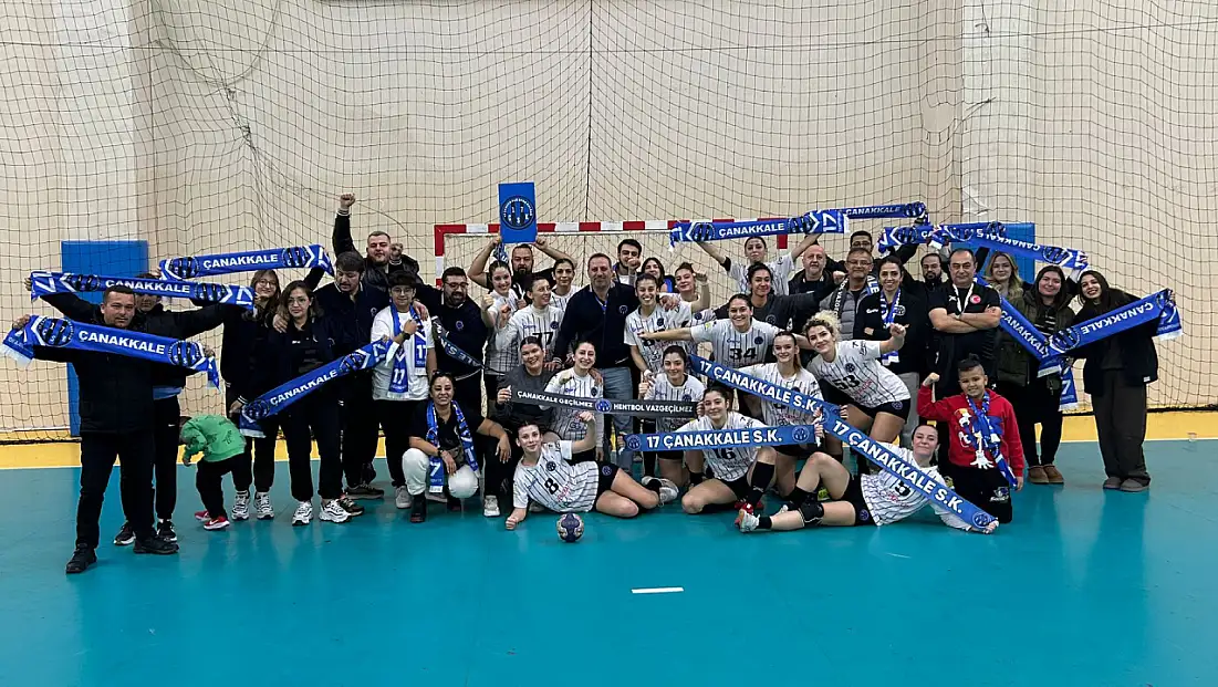 17 Çanakkale Spor Kulübü, Kadınlar 1. Ligi'ne Yükseldi