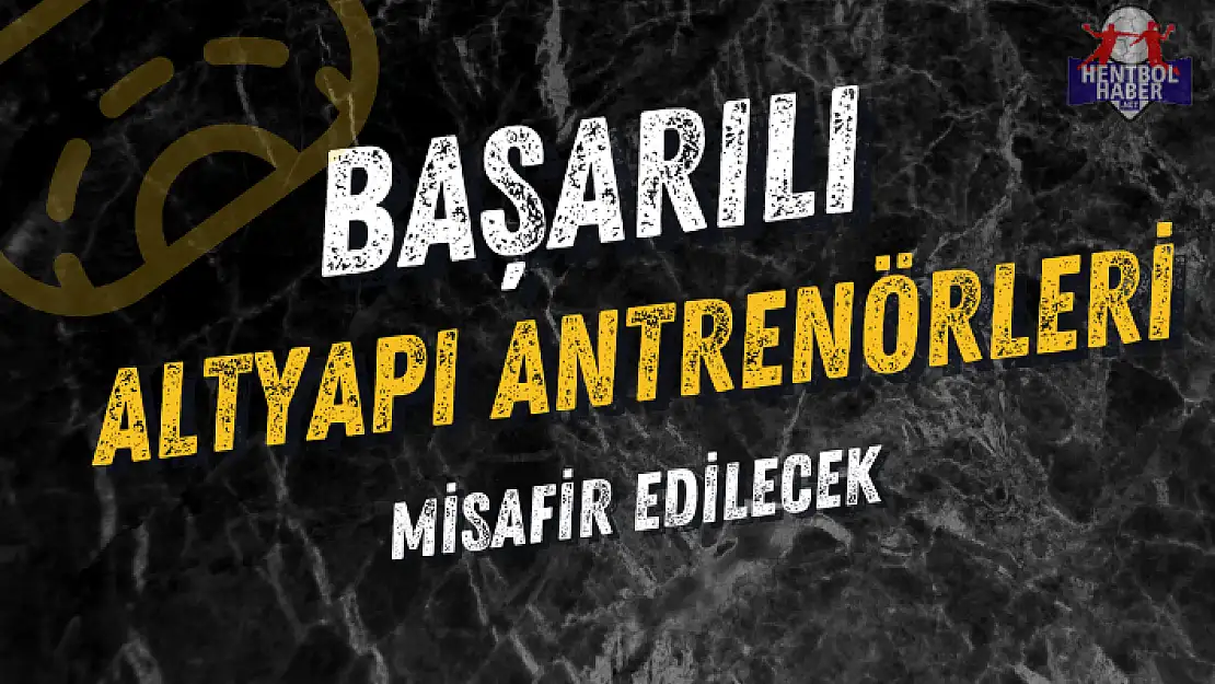 Altyapıda başarılı olan takım antrenörlerine özel uygulama