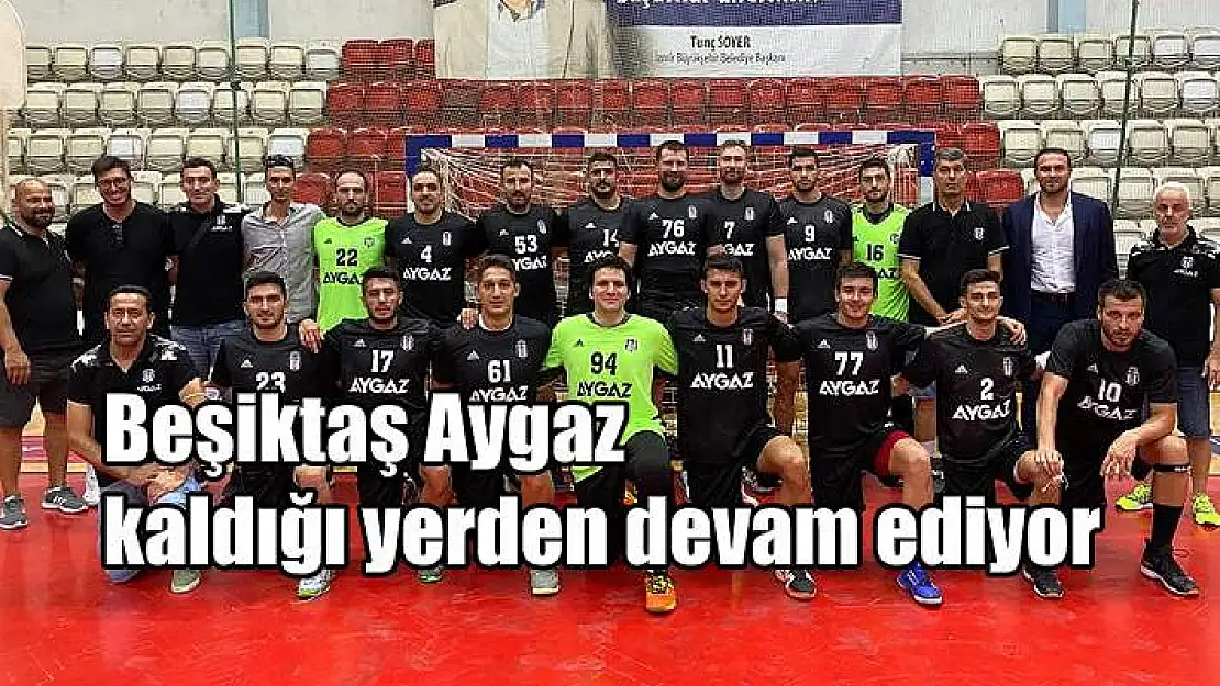 Beşiktaş Aygaz kaldığı yerden devam ediyor (video)