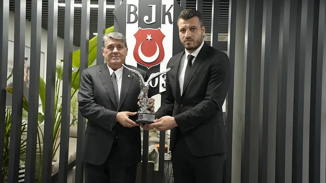 Beşiktaş Başkanı Adalı, Arifoğlu'yla Buluştu