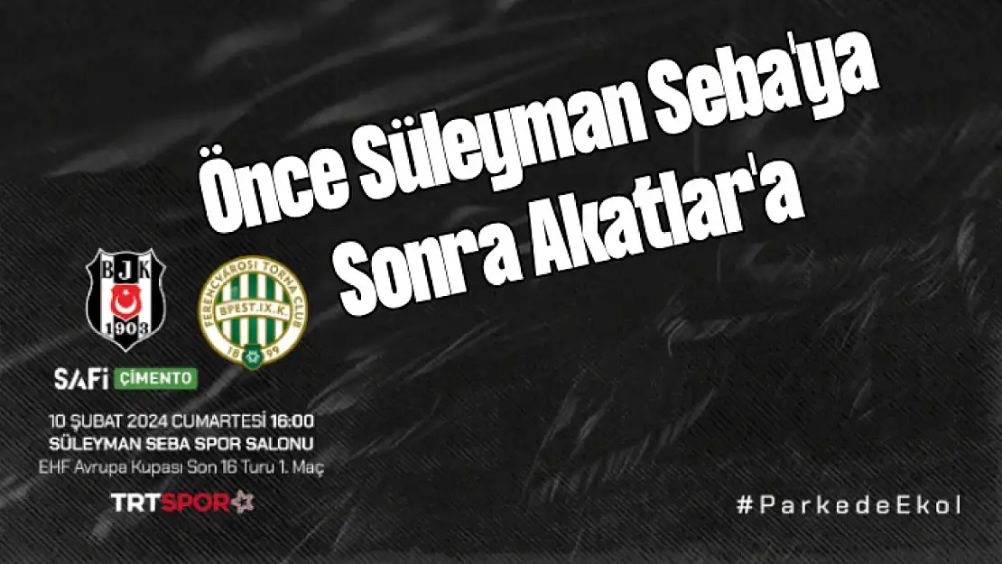 Beşiktaş Safi Çimento, EHF Avrupa Kupası'nda Frencvarosı'yi Konuk Edecek!