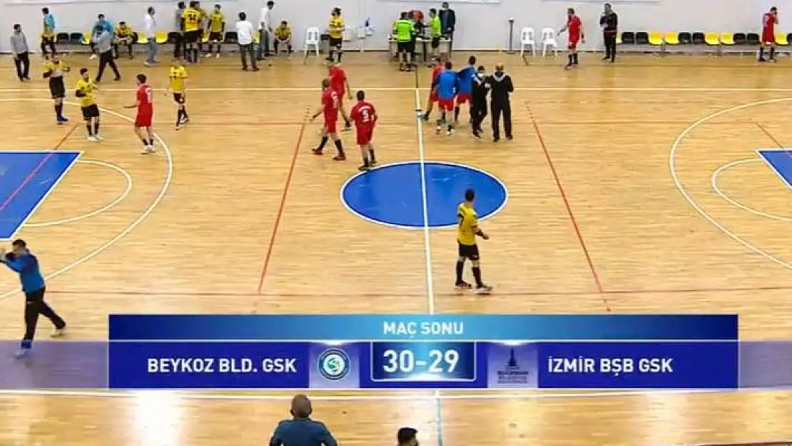 Beykoz Belediyespor – İzmir Büyükşehir Belediyespor: 30-29