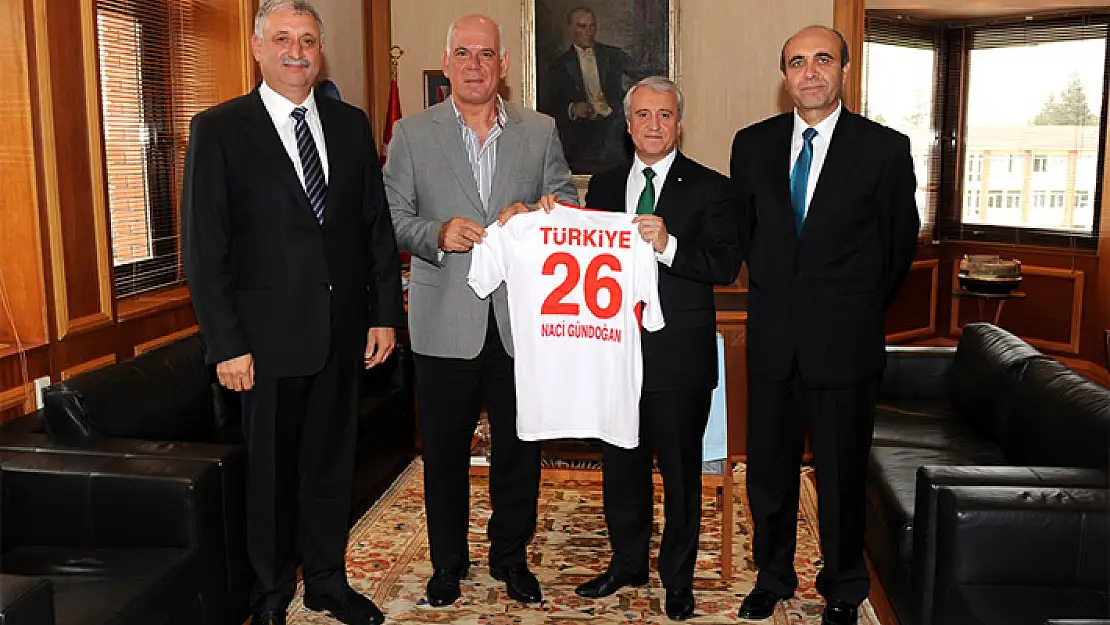 Bilal Eyuboğlu’ndan Prof. Dr. Naci Gündoğan’a ziyaret