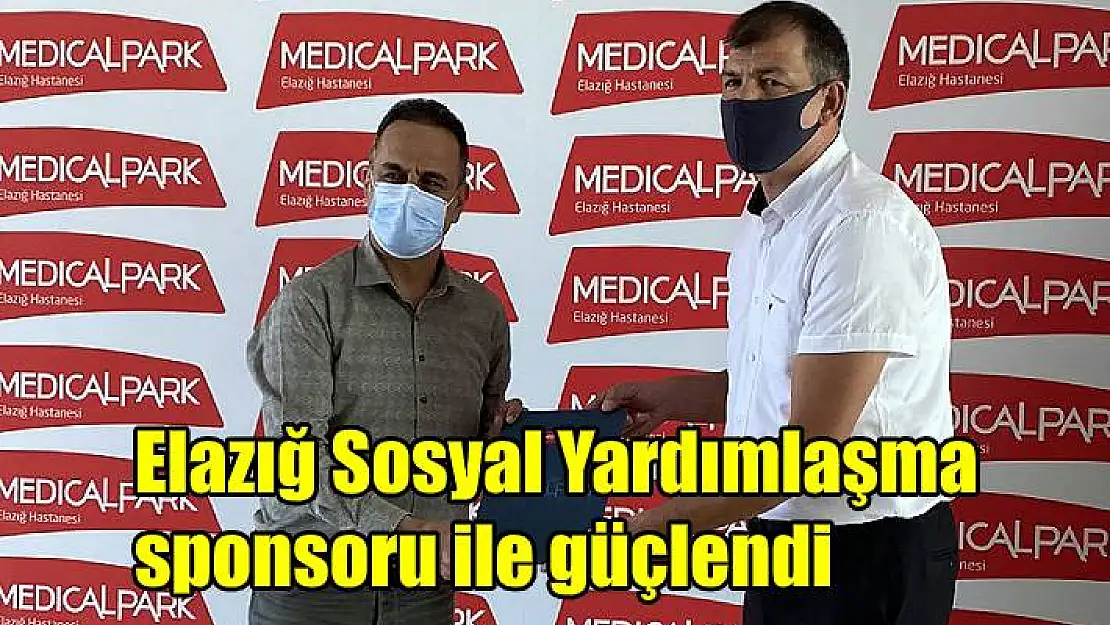 Elazığ Sosyal Yardımlaşma, sponsoru ile güçlendi