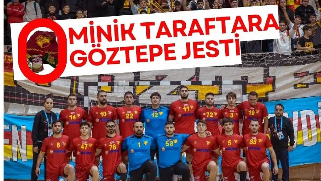 Göztepe Spor Kulübü'nden Küçükleri Sevindiren Taraftar Çantası