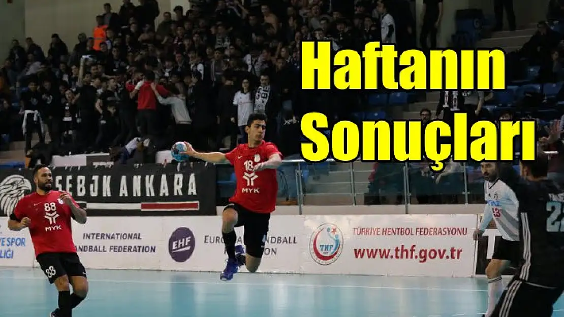 Hentbol Erkekler Süper Lig 14.hafta sonuçları