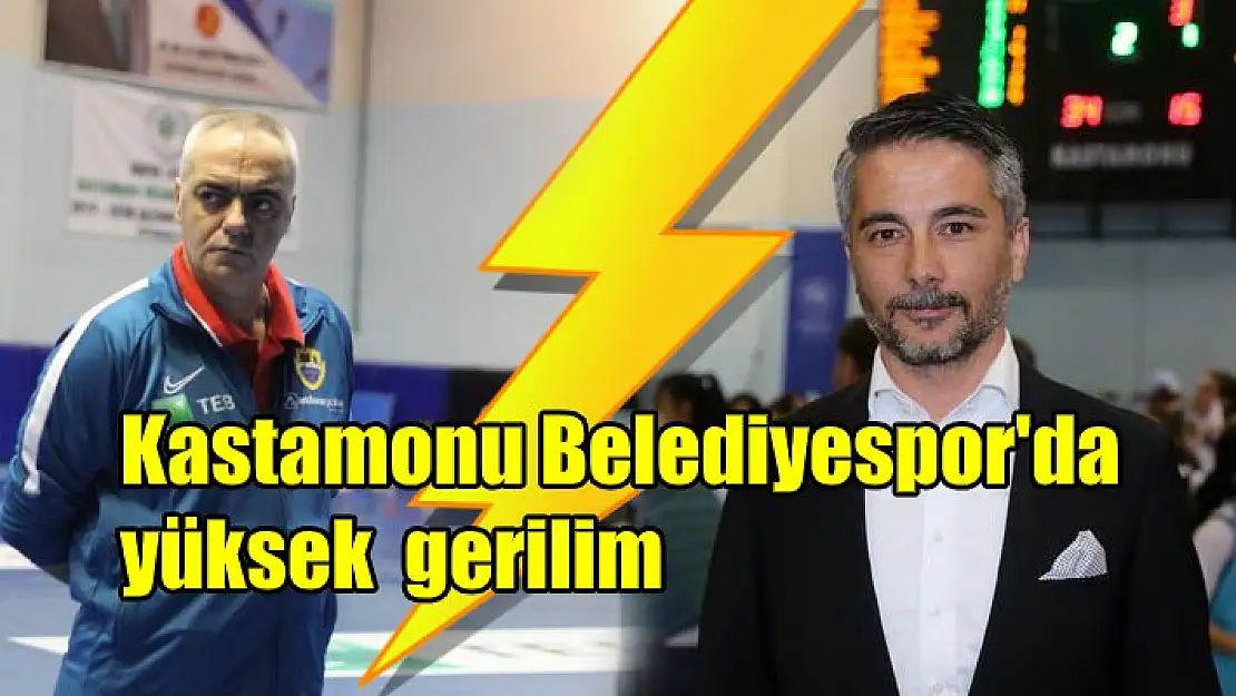 Kastamonu Belediyespor’da yüksek gerilim