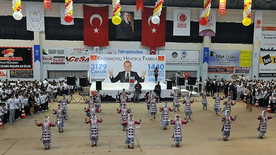 “Kastamonu Hentbol Fabrika” ses getirdi