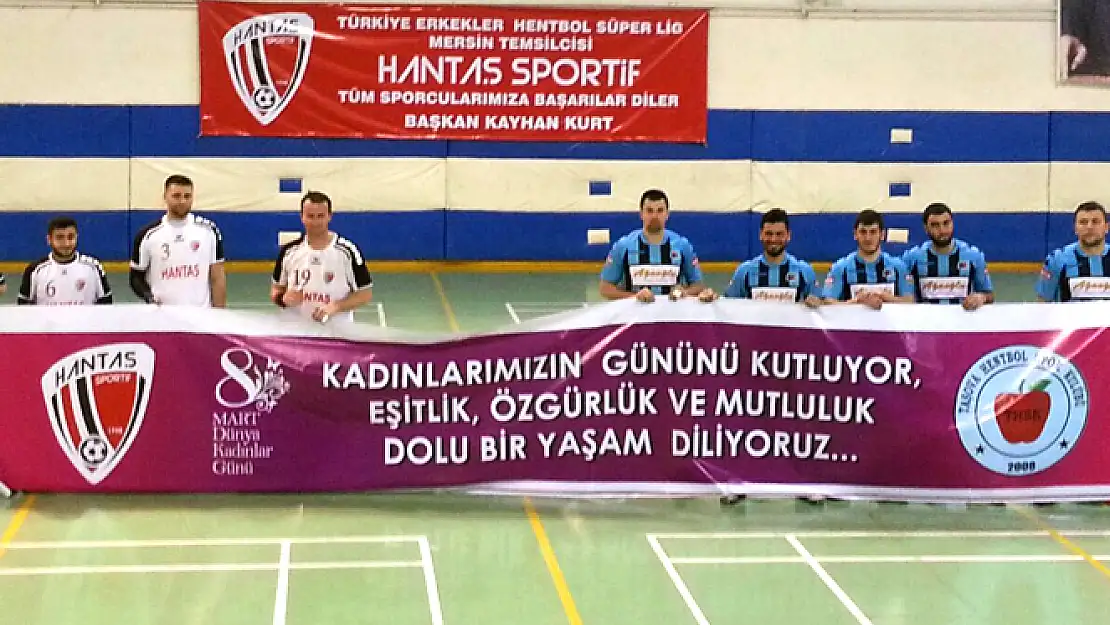 Mersin Hantaş ile Taşova Hentbol el ele verdi