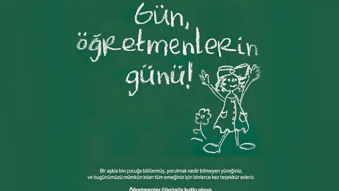 Öğretmenler Gününüz Kutlu Olsun