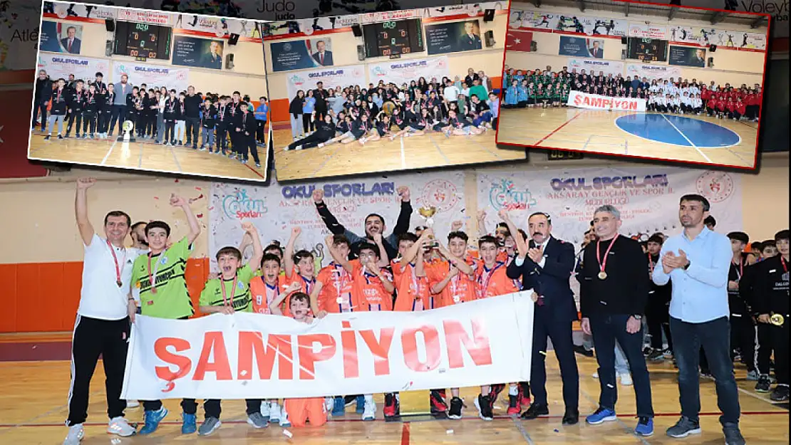 Okul Sporları Küçükler Hentbol Maçları Tamamlandı