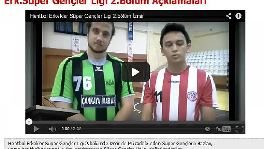Süper Gençlerin İzmir’de ki Açıklamaları
