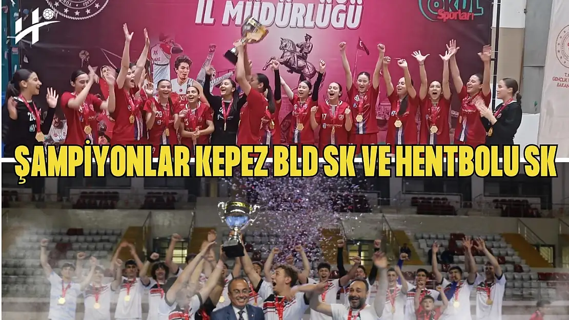 Yıldızlarda Şampiyonlar Belli Oldu: Kepez Belediyespor ile Hentbolu SK