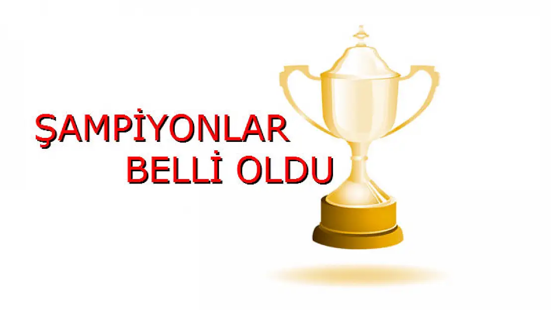 Yıldızlarda şampiyonlar belli oldu