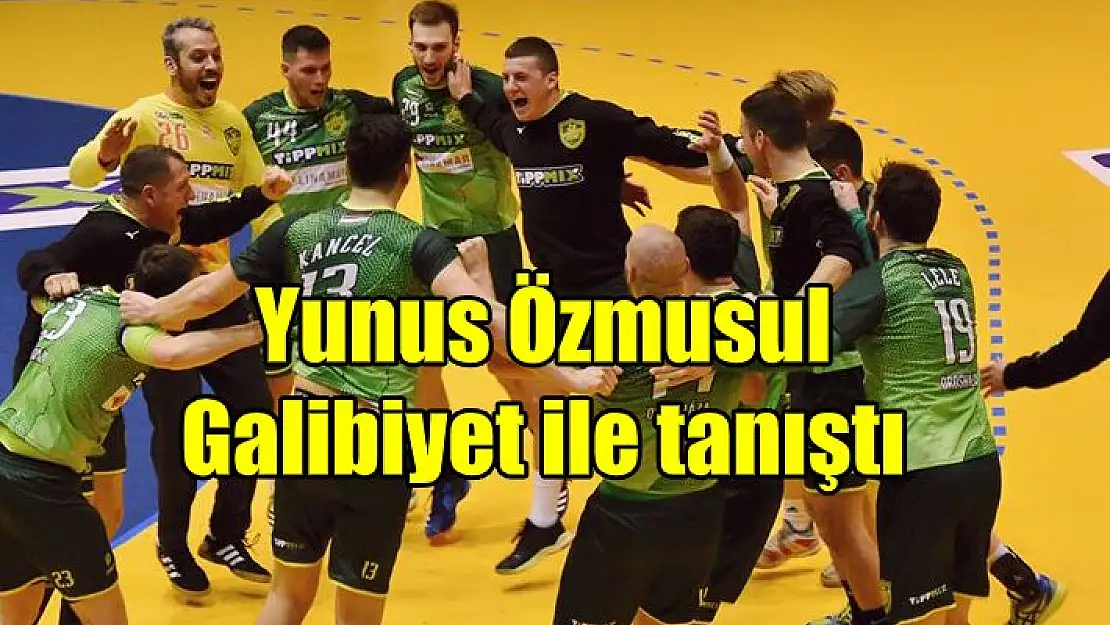 Yunus Özmusul’un takımı galip geldi