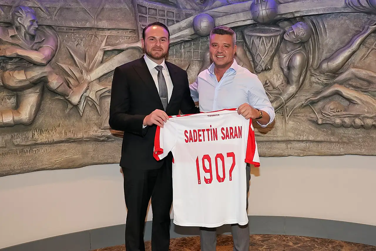 THF Başkanı Çebi'den Fenerbahçe SK Başkanı Sadettin Saran'a Ziyaret