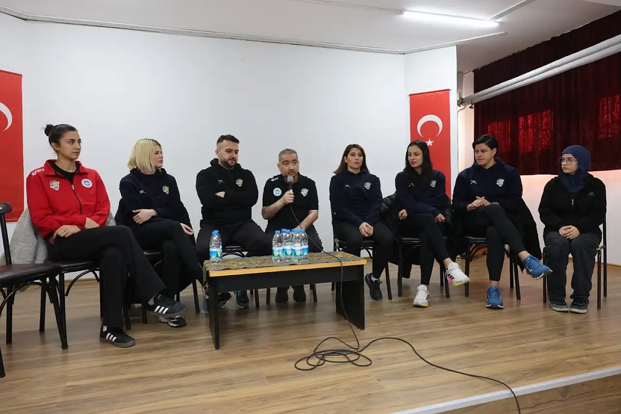 Odunpazarı Hentbol, Liseli Öğrencilerle Buluşuyor