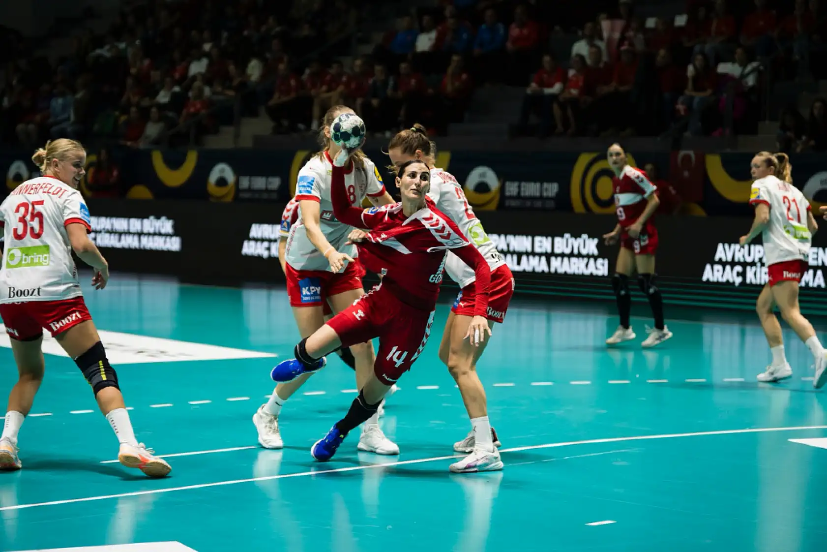 Türkiye - Danimarka I EHF EURO CUP 2. Maçı Fotoğraf Galerisi