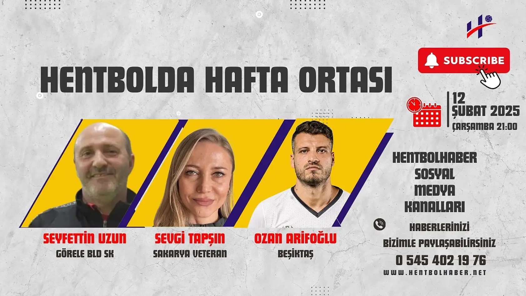 Hentbolda Hafta Ortası I 2024-25 | Seyfettin Uzun - Sevgi Tapşın - Ömer Ozan Arifoğlu