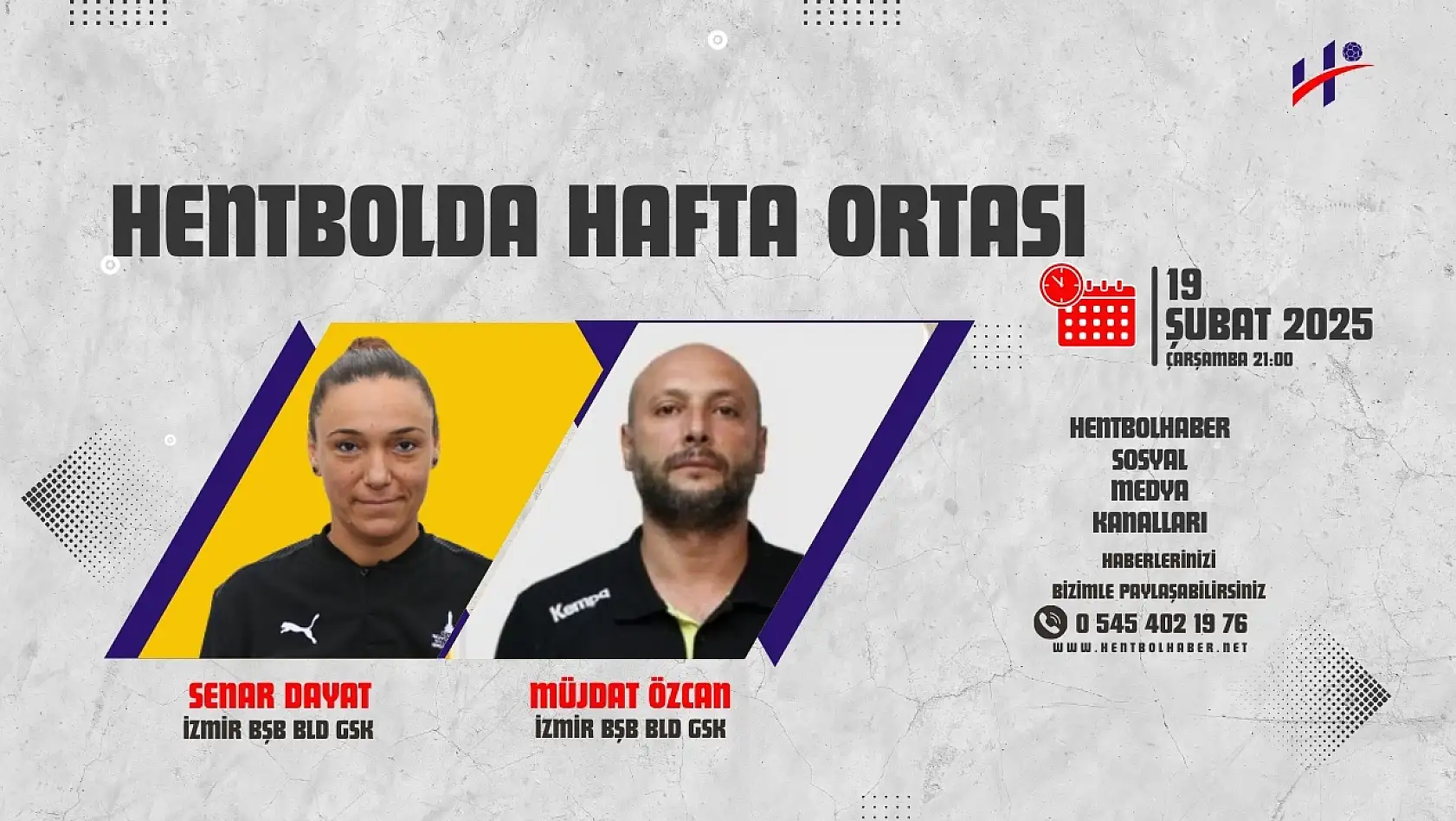 Hentbolda Hafta Ortası I 2024-25 | Senar Dayat - Müjdat Özcan