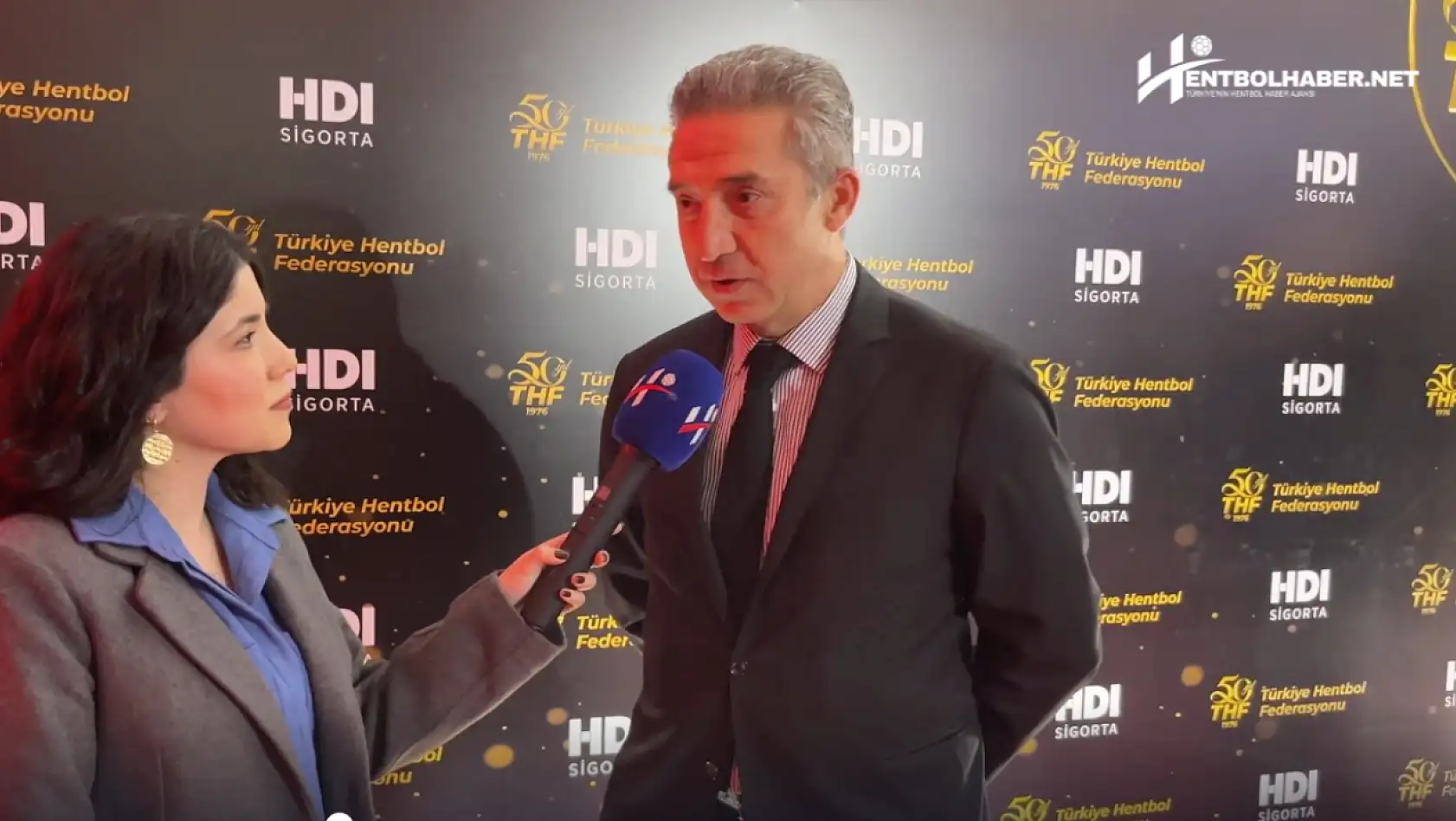Hüseyin Aşcı, Türkiye Hentbol Federasyonu 50.Yıl Galasında Düşüncelerini Dile Getirdi