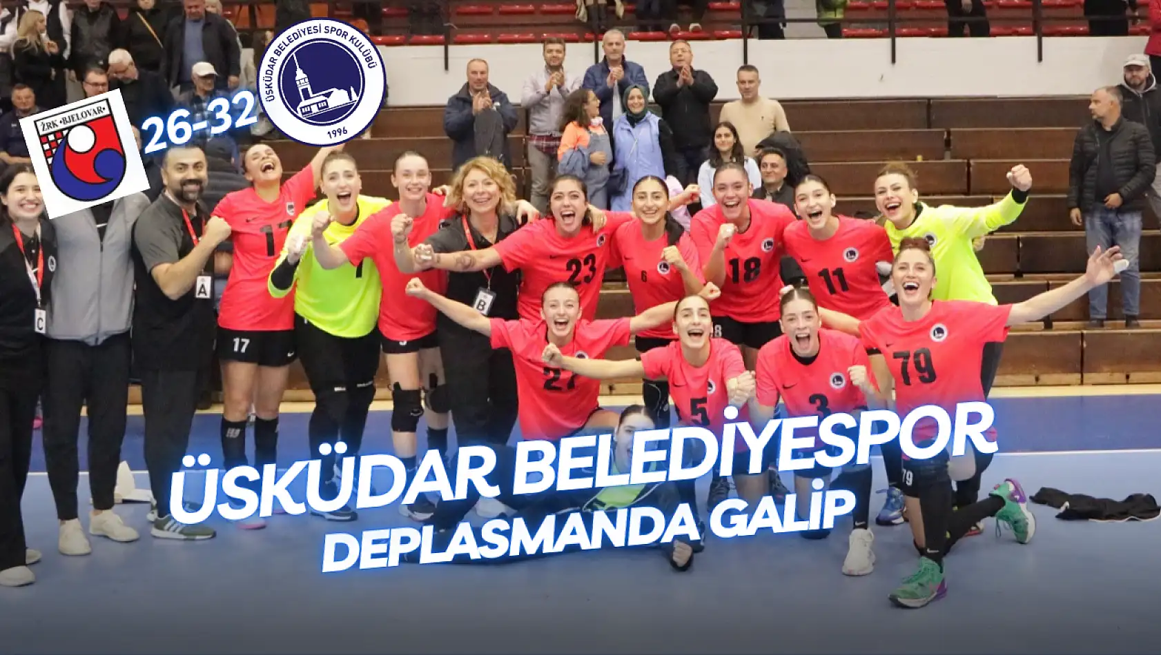 Avrupa'da Üsküdar Belediyespor'dan Galibiyet!