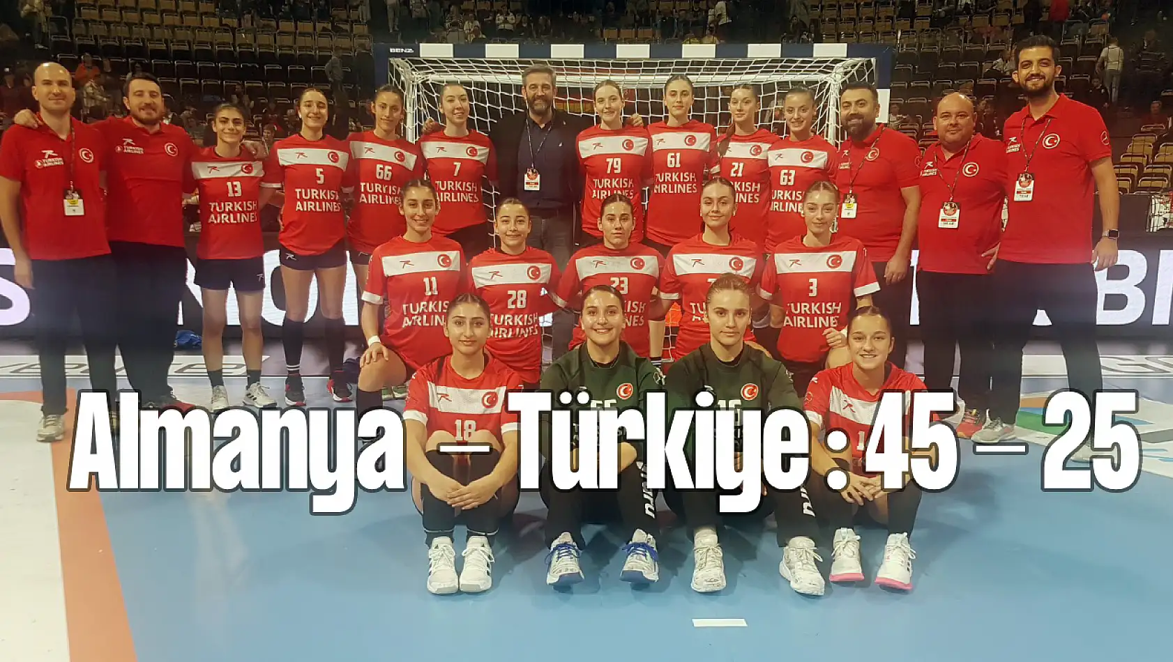 U17 Hentbol Milli Takımımız Almanya'da Sahne Aldı