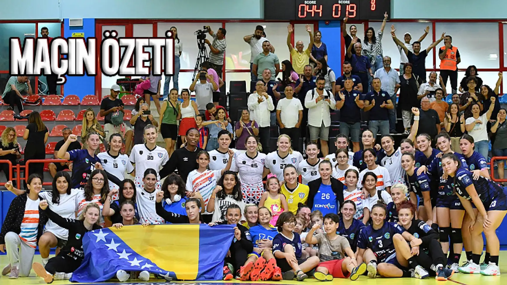 Konyaaltı Belediye Spor Kulübü - RK Hadzici  Özeti (Highlights)