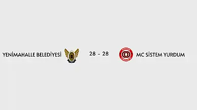 Yenimahalle Belediyespor ile MC Sistem Yurdum Spor Maçının Son Saniyeleri Nefes Kesti