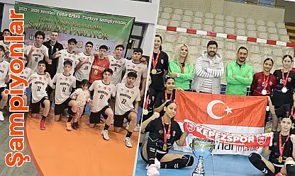 Şampiyon Beşiktaş ile Kepez Belediyespor!