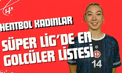 Hentbol Kadınlar Süper Lig'de Golcüler Listesi