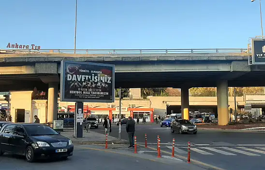 Ankara Milli Maça Hazırlanıyor: Billboardlar Hentbola Tahsis!