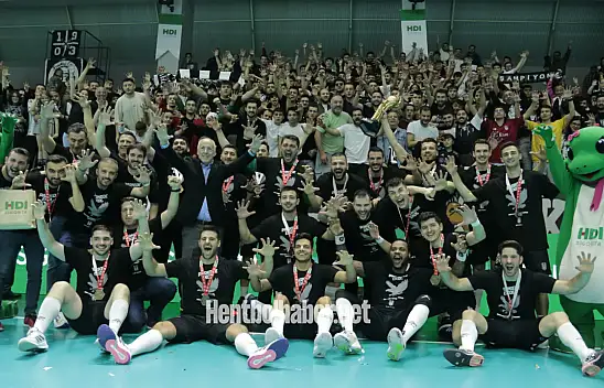 Beşiktaş Safi Çimento'dan 16. Türkiye Kupası Zaferi