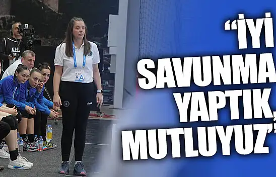 Bursa Büyükşehir Antrenörü Merve Yılmaz'dan İzmir Büyükşehir Galibiyeti Açıklaması