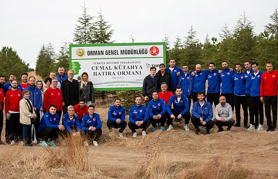 Cemal Kütahya Hatıra Ormanı'na Fidanlar Dikildi