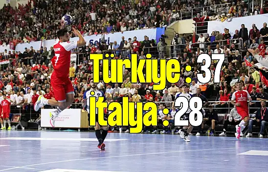 Millilerimiz İtalya'yı Farklı Geçti (37-28)
