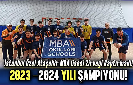 Okul Sporları Hentbol Genç Erkekler Türkiye Şampiyonu Belli Oldu!