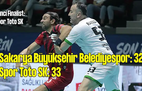 Sakarya Büyükşehir Belediyespor – Spor Toto SK: 32-33