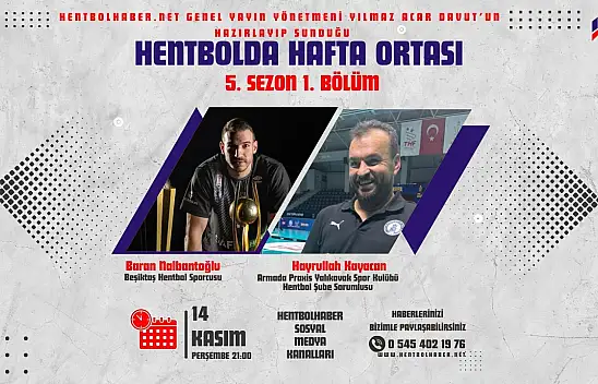 Hentbolda Hafta Ortası 2024-25 Sezonu / 1.Bölüm