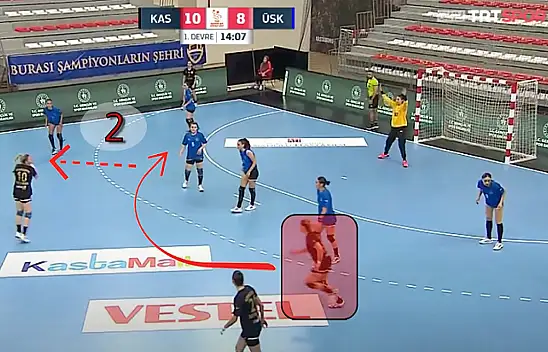 Kastamonu Belediyespor'dan pivot katı ve set hücumu