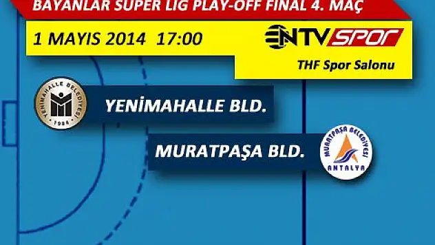 1 Mayıs’ta NTVSPOR’da Hentbol Finali