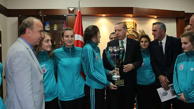 Ardeşen GSK  Cumhurbaşkanı ile buluştu