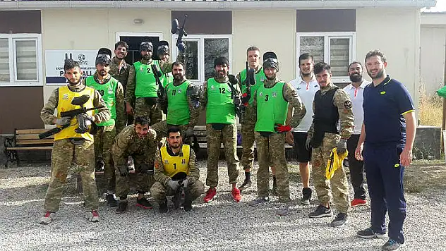 Aziziye Belediyesi Termalspor’da paintball keyfi