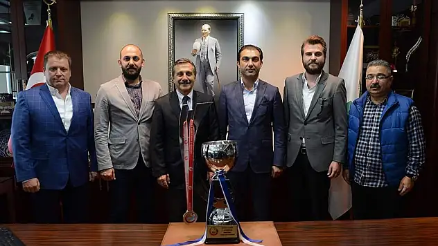 Başkan Ataç’a teşekkür ziyareti