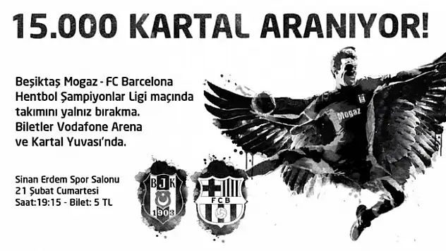 Beşiktaş o salonu dolduracak!