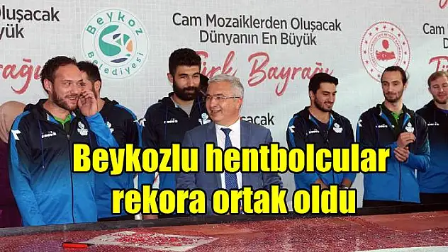 Beykozlu hentbolcular rekora ortak oldu