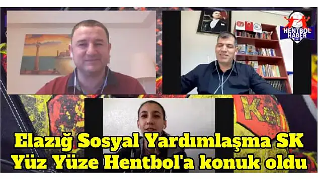 Elazığ alt yapısı Yüz yüze Hentbol’da konuşuldu