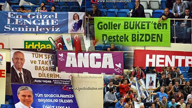 Final Maçında Pankartlar Renk Kattı