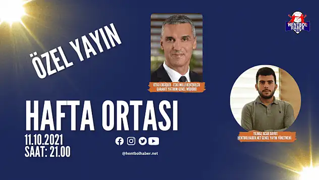 Garanti Yatırım Genel Müdürü Utku Ergüder canlı yayında