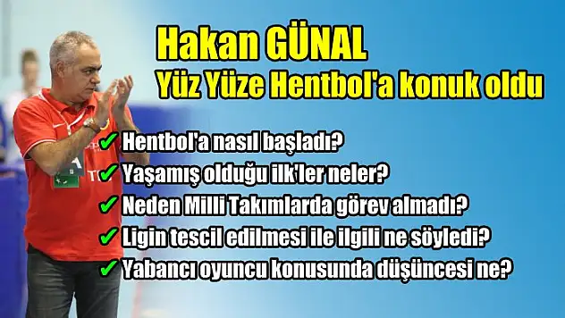 Hakan Günal’dan ligin tescil edilmesi ve yabancı oyuncu konusunda açıklamalar